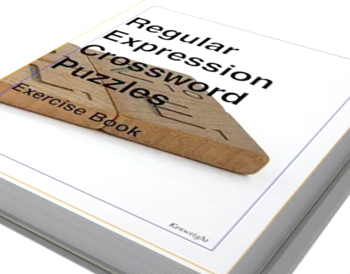 Regular Expression Crossword Puzzles: Exercise Book